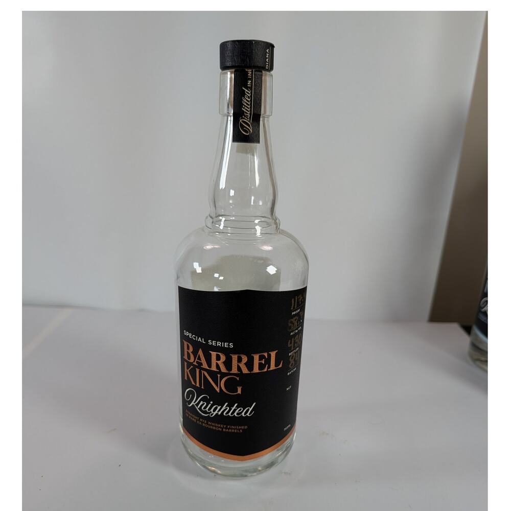 Barrell King I'm Not Old Fashioned Batch Bourbon Whiskey Empty Bottle 750mL